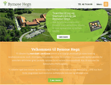 Tablet Screenshot of bymosehegn.dk